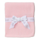Mantas de Trenzas para Niñas Rosada