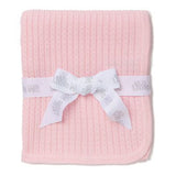 Mantas de Trenzas para Niñas Rosada