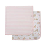 Set 2pc Mantas Osos Rosa