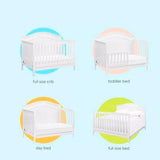 Cuna Charlie 4 en 1 Convertible