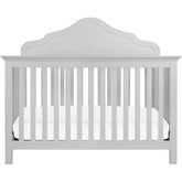 Cuna Convertible Flora 4 en 1 Gris