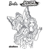 Libro de Colorear 24 Pagina Soy Cool Barbie