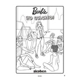 Libro de Colorear 24 Pagina Coloreo Barbie