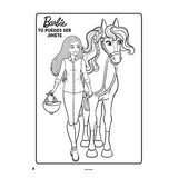Libro de Colorear 24 Pagina Coloreo Barbie