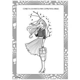 Libro de Colorear 24 Páginas Actividad Barbie