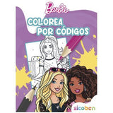 Libro de Colorear 24 Páginas Código Barbie