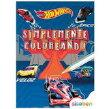 Libro de Colorear 24 Páginas Simple Hot Wheels