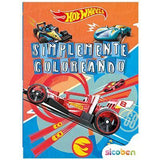 Libro de Colorear 24 Páginas Simple Hot Wheels