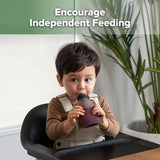 Set de Bolsas Rellenable Yumy 2pc con Embudo Floral Gris