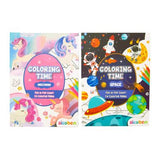Libro para Colorear Coloring Time – Unicorns / Space Surtido