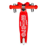 Patineta Micro Deluxe Led Rojo