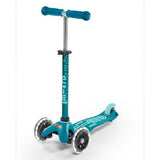 Patineta Micro Deluxe Led Aqua