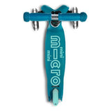 Patineta Micro Deluxe Led Aqua