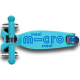 Patineta Maxi Micro Plegable LED Azul