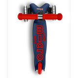 Patineta Micro Deluxe Led Azul Marino