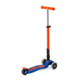 Patineta Maxi Micro Plegable LED Naranja