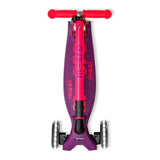 Patineta Maxi Micro Plegable LED Rosada