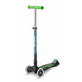 Patineta Maxi Micro Plegable LED Neochrome Verde