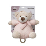 Peluche Musical Osito Rosa