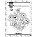 Libro de Colorear 24 Páginas Simple Paw Patrol