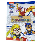Libro de Colorear 24 Páginas Paw Patrol