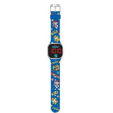 Reloj Paw Patrol Led Azul Correa Im