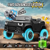 Carro Montable Jeep Recon Quad24v Negro