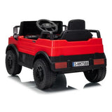 Carro Montable Mercedes Unimog12v Rojo