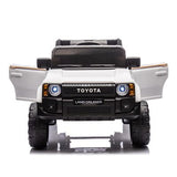 Carro Montable Toyota Prado 12v Blanco