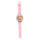 Reloj Princesas Lcd Parpadeante Rosado