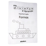 Libro Colorea-Actividad 48 pagina Formas/Numero