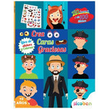 Libro Colorea y Actividad 48 páginas Crea Caritas