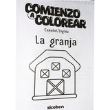 Libro Colorea y Actividad 48 páginas Escuela/Granja