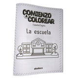 Libro Colorea y Actividad 48 páginas Escuela/Granja