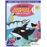 Libro Actividades-32pagina Animales Divertido