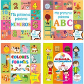 Libro Aprende 10 páginas 4 surtidos Mis 1ros/Mis 1ras