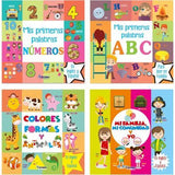 Libro Aprende 10 páginas 4 surtidos Mis 1ros/Mis 1ras