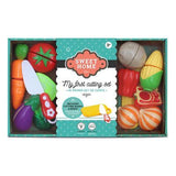 Vegetales para cortar 10 piezas Tablero Cuchillo