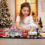 Pista Tren Navidad Con Musica Y Luz