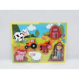 Set de Rompecabezas Animales de Granja