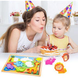 Set de Rompecabezas Animales de la Selva