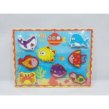 Set de Rompecabezas Animales del Mar