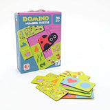 Juego Domino Numeros Y Figuras 28 Pcs