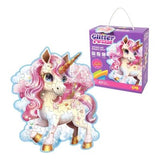 Rompecabezas Unicornio Glitter 45 Pcs
