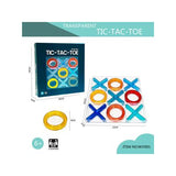 Juego Tic-Tac-Toe Transparente