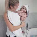 Toalla Cuddledry Para Bebé Gris