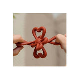 Mordedor de Silicona Rojo