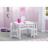 Set Mesa y Sillas Hpp Color Bianca
