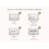 Cuna Nest 4 en 1 Beige Claro