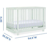 Cuna Nest 4 en 1 Sage Claro
